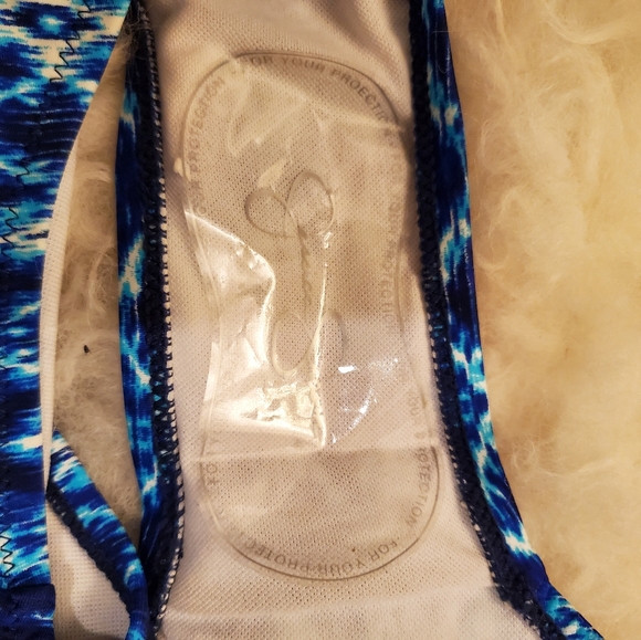 Sold 🤑 NEW Jessica Simpson strapless swimsuit one piece M - Picture 5 of 5